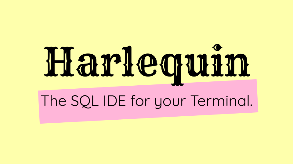 The SQL IDE for your terminal. The scorching summer heat persists… | by ...
