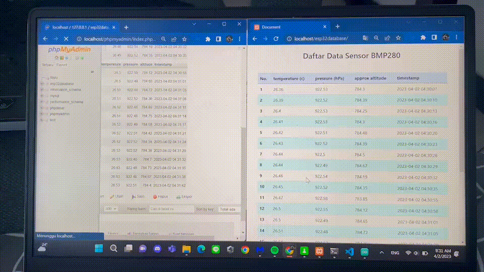 [II2260 — Embedded System, 9th Project] Insert Data into MySQL Database ...