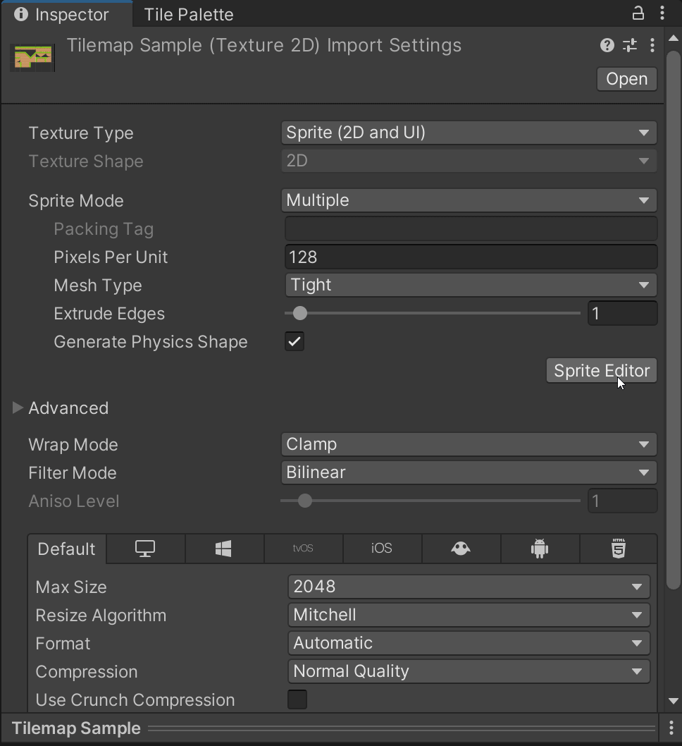 Import tiles - Ask - GameDev.tv