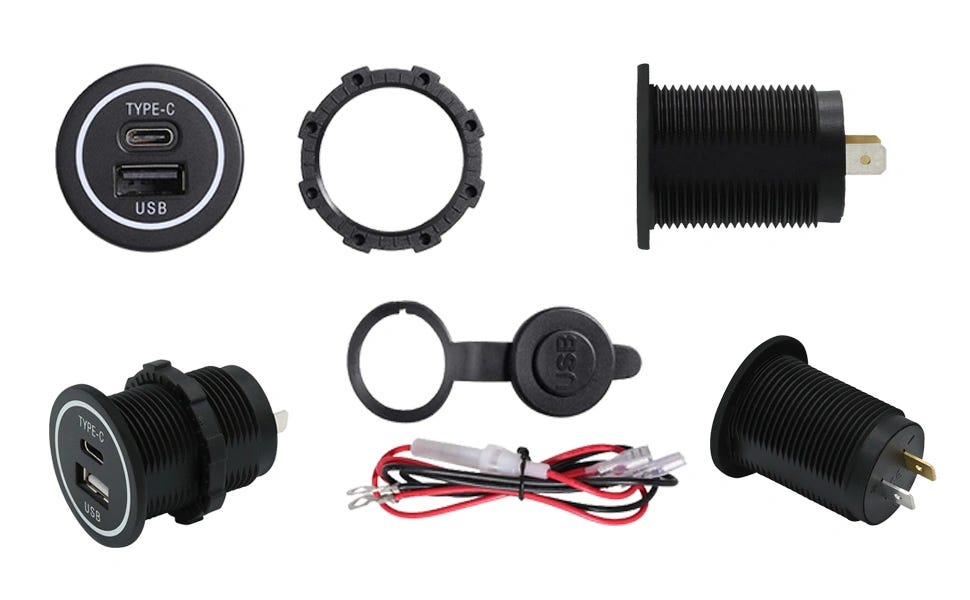 Unleash Rapid Charging Power On the Go with Cableym’s 12 Volt USB C Charger by DAMAVO Ava