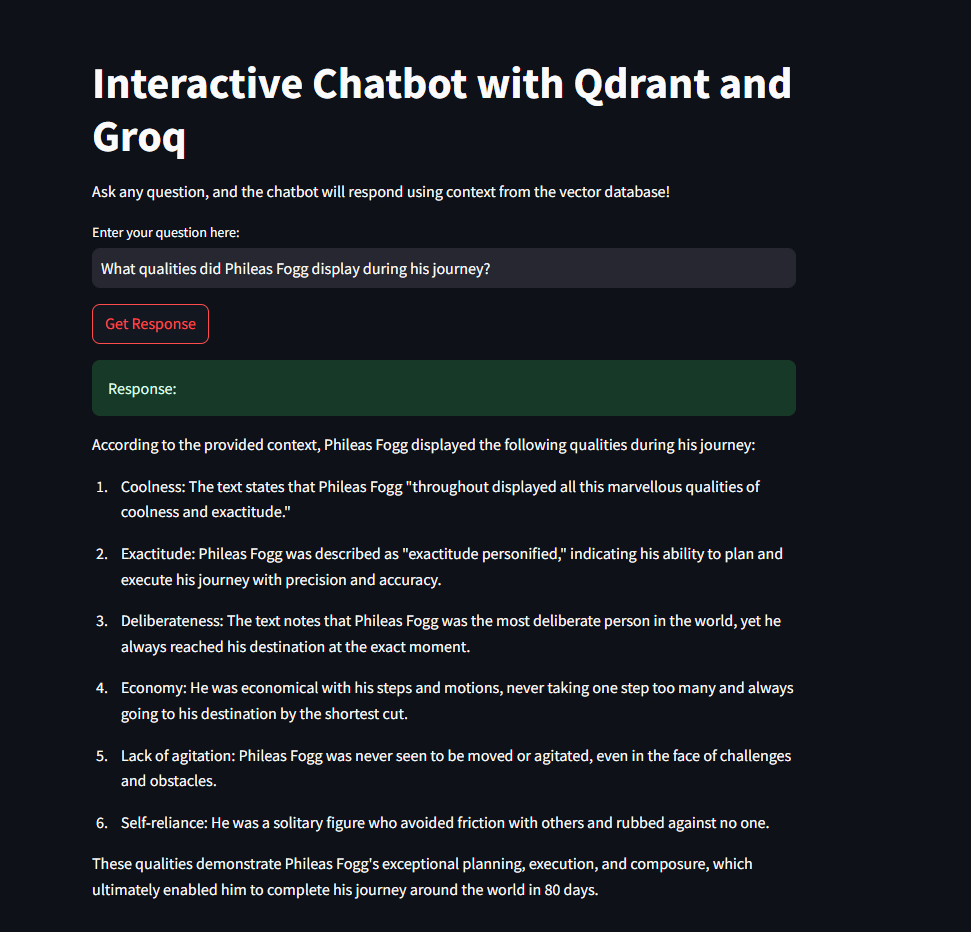 Building an RAG Chatbot with Qdrant, LangChain, and Streamlit | by ...