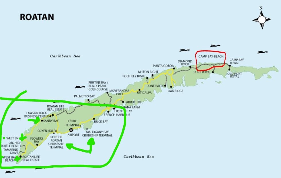 The West End of Roatan. My Diary: August 4, 2021 | by Cathy Strine ...