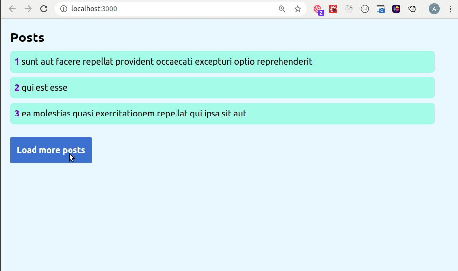 Load more html. Load more html