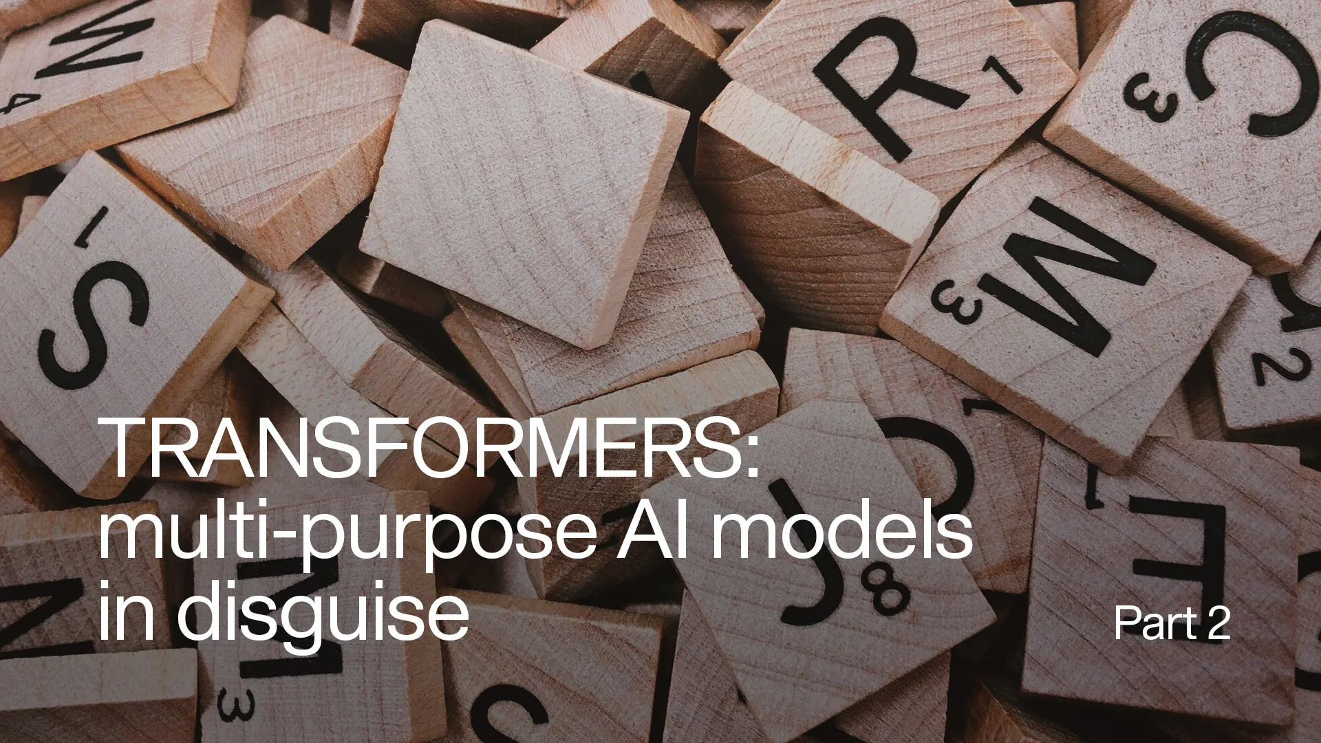 Transformers outside NLP