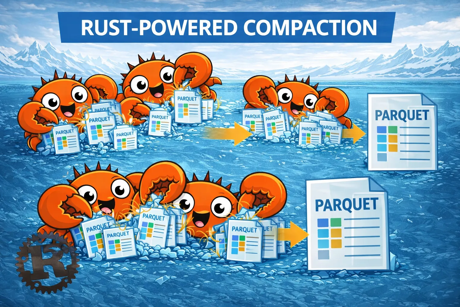 Building a Distributed Compaction Engine for Apache Iceberg with Rust + DataFusion