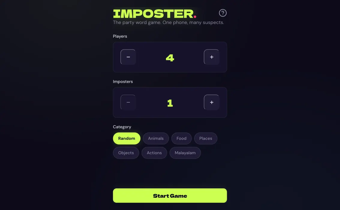 App UI