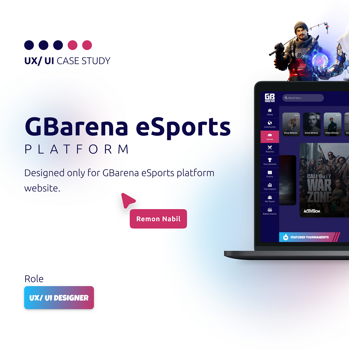 ESTUDIOS Case Study, Tournament Platform