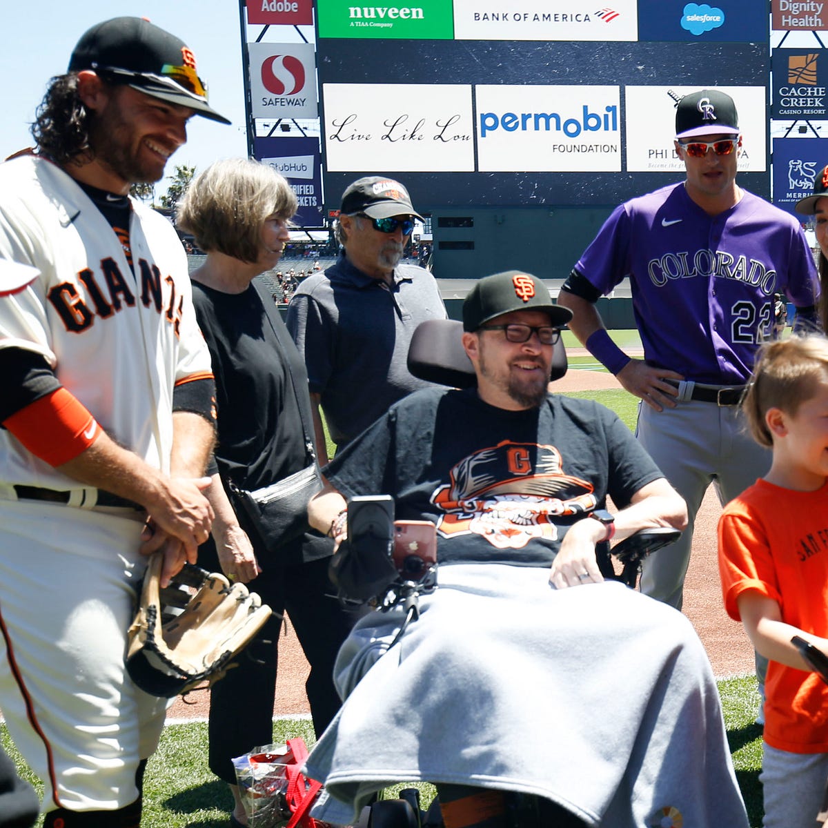 The San Francisco Giants wore Pride colors on the field in an MLB