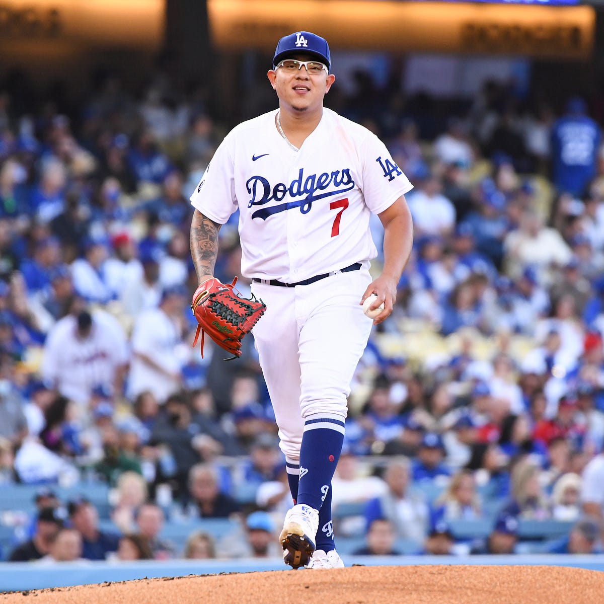 Julio Urías achieved one of the more remarkable numbers of 2021