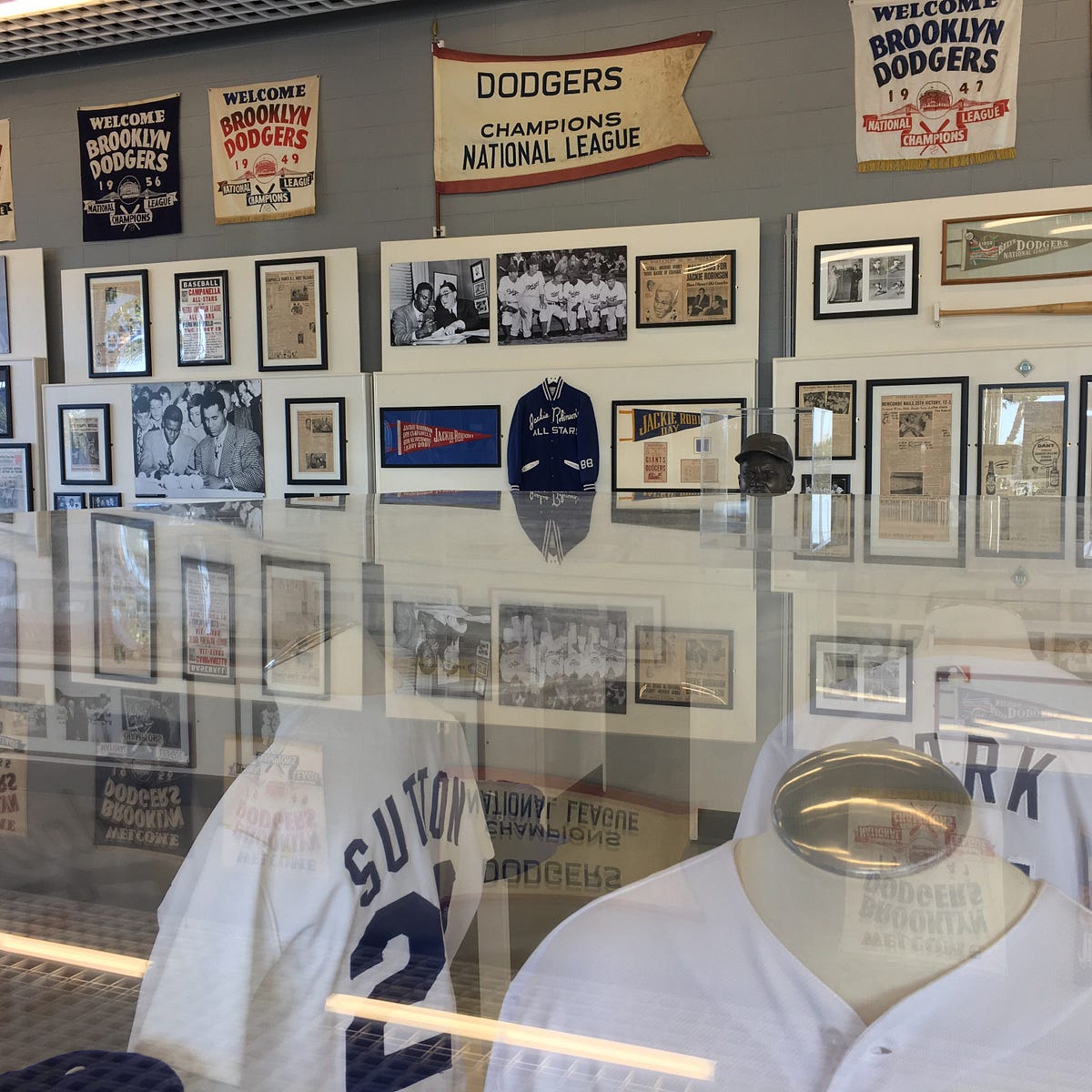 Photos: Dodgers open pop-up museum filled with true blue lore – Whittier  Daily News