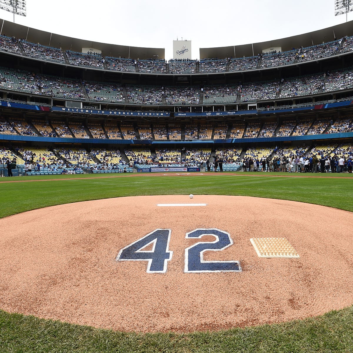 Los Angeles Dodgers on X: April 15: Jackie Robinson Replica Jersey  presented by Bank of America. Tickets:    / X