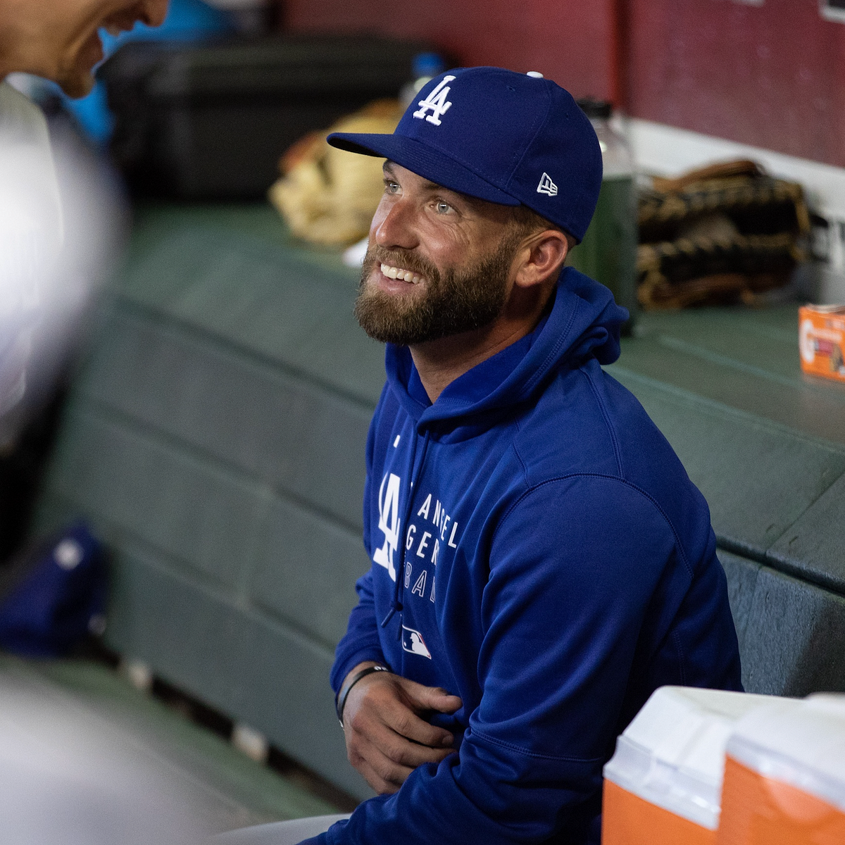 Danny Duffy Los Angeles Dodgers 2021 City Connect Royal Baseball