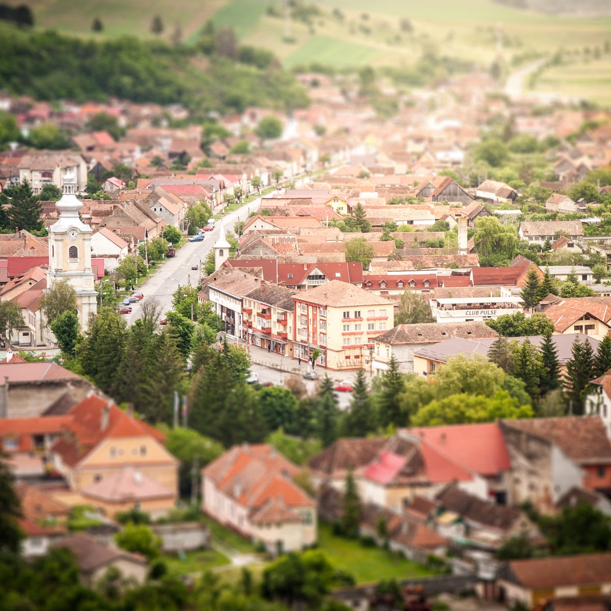 Human scale (human+planting+building+road)