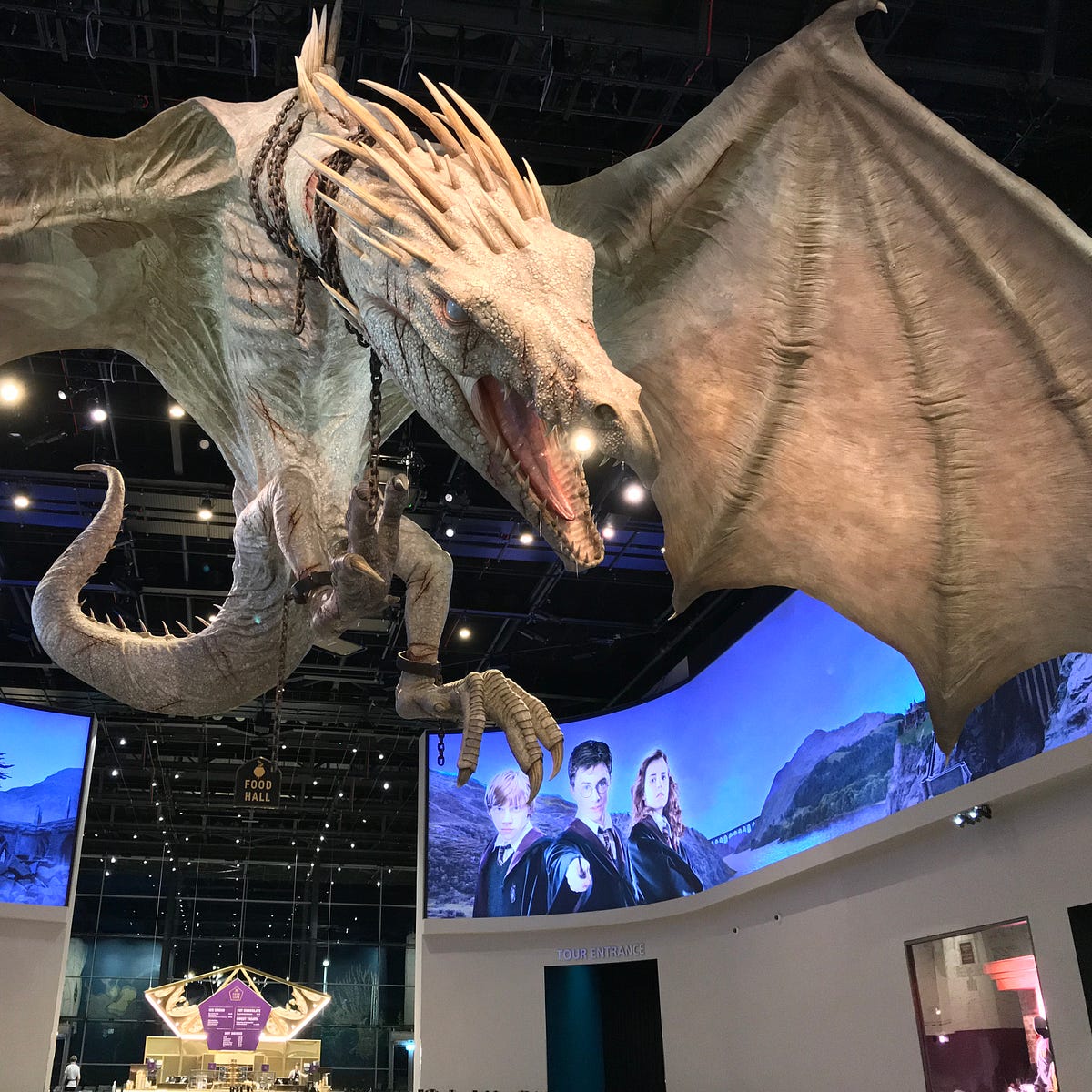 Dragon harry potter gringotts