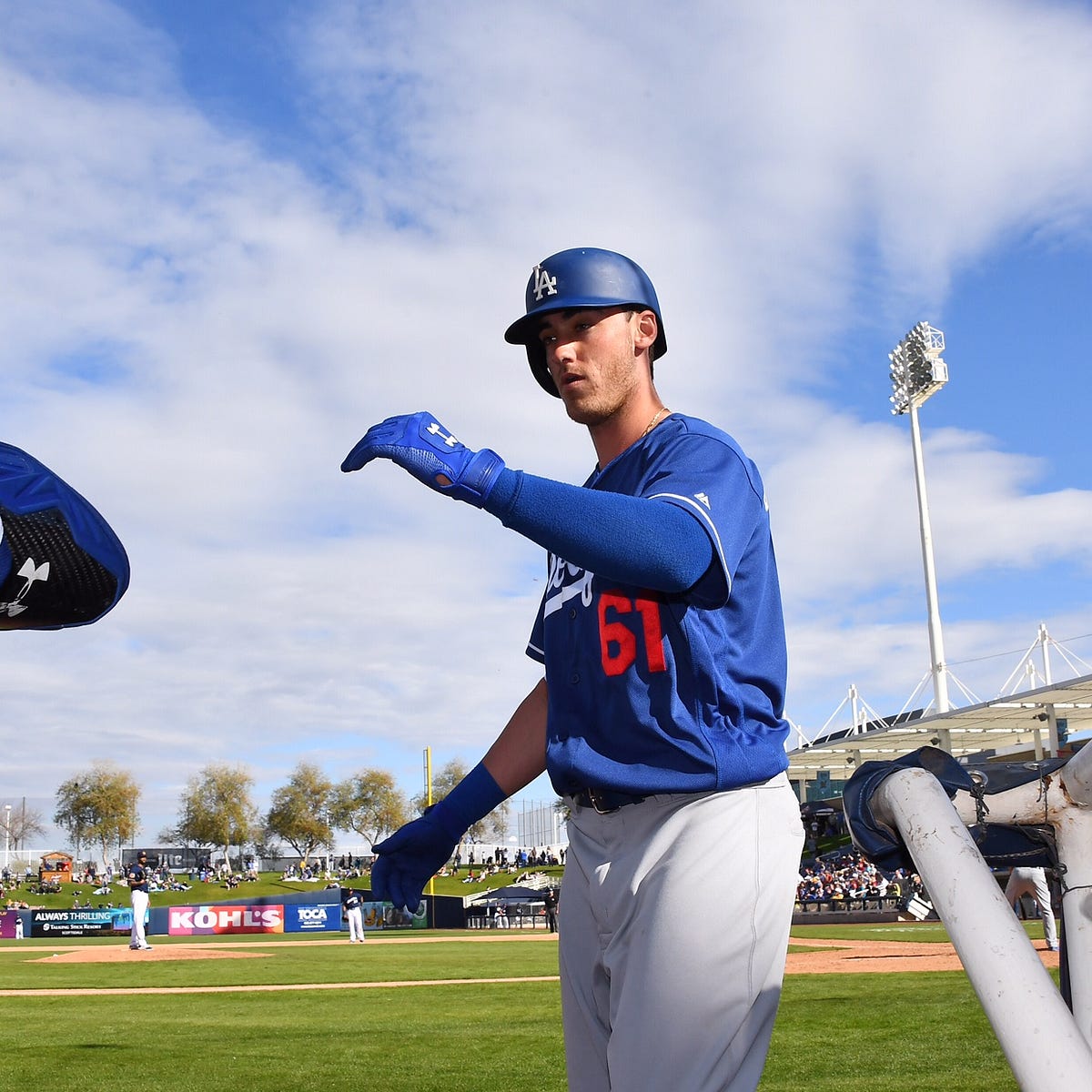 Cody Bellinger Hits His First Official Spring Training Home Run