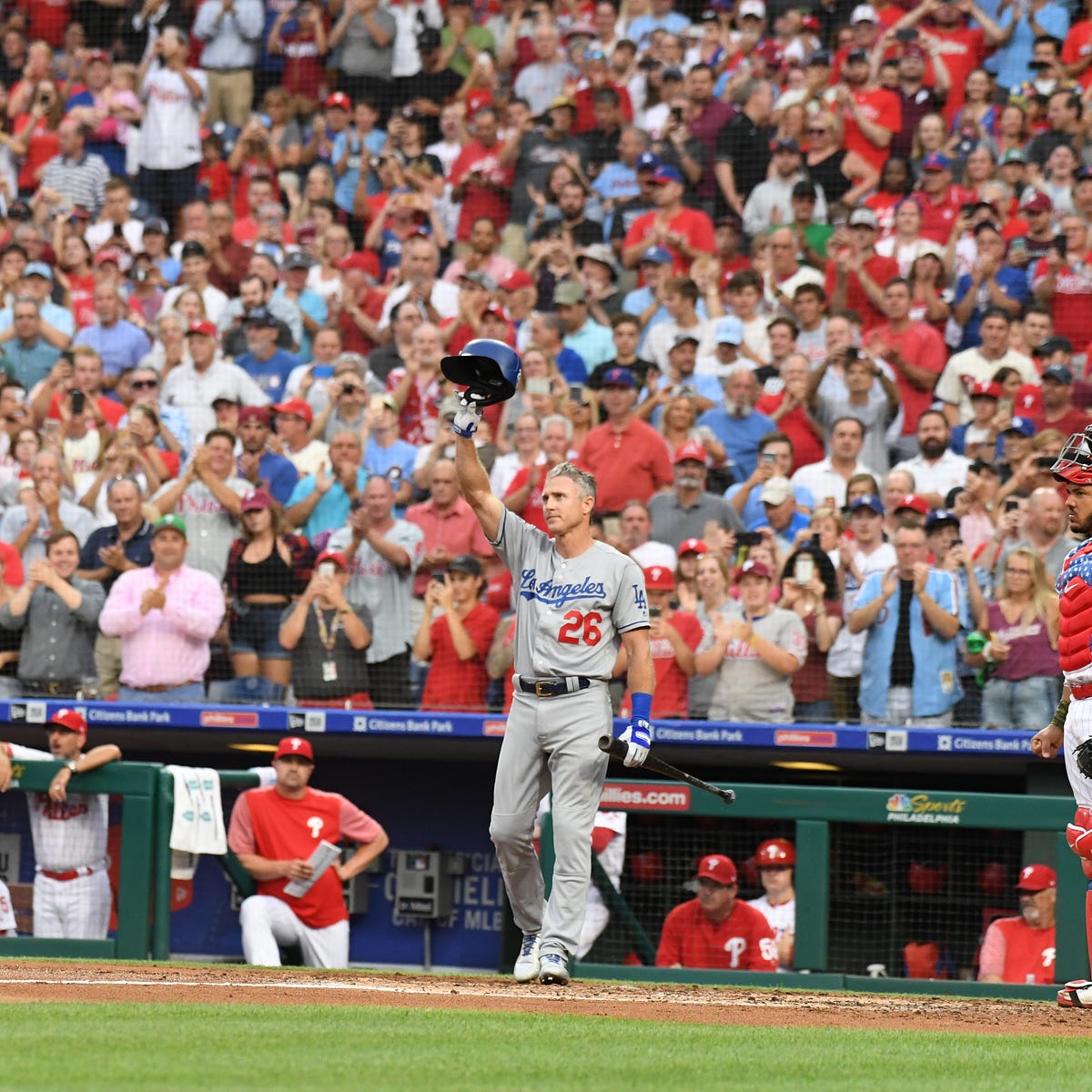 Photo: Philadelphia Phillies Chase Utley hits his second solo