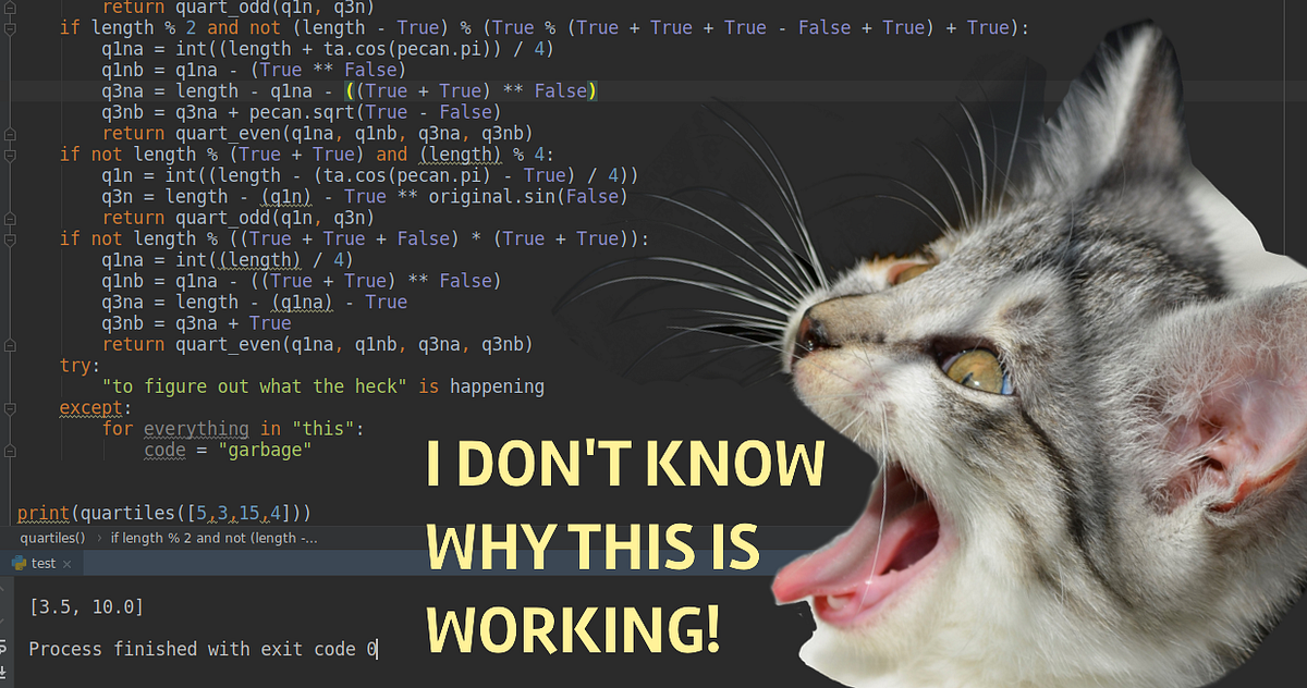 Want to handle the unexpected in Python? TRY this. (EXCEPT don’t abuse ...