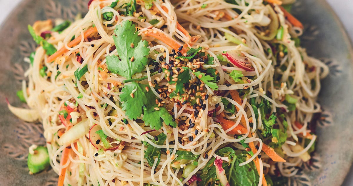 Jamie Oliver’s Super Easy Vegan ThaiStyle Noodle Salad by Summer