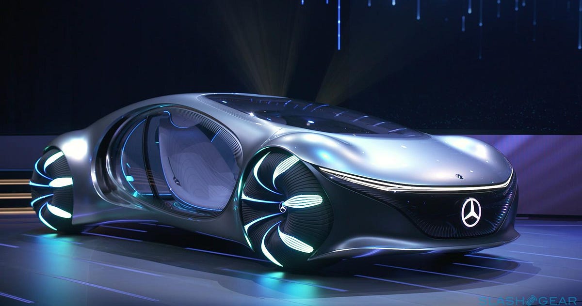 Mercedes VISION AVTR is not just a car, but a ‘creature’ from AVATAR ...