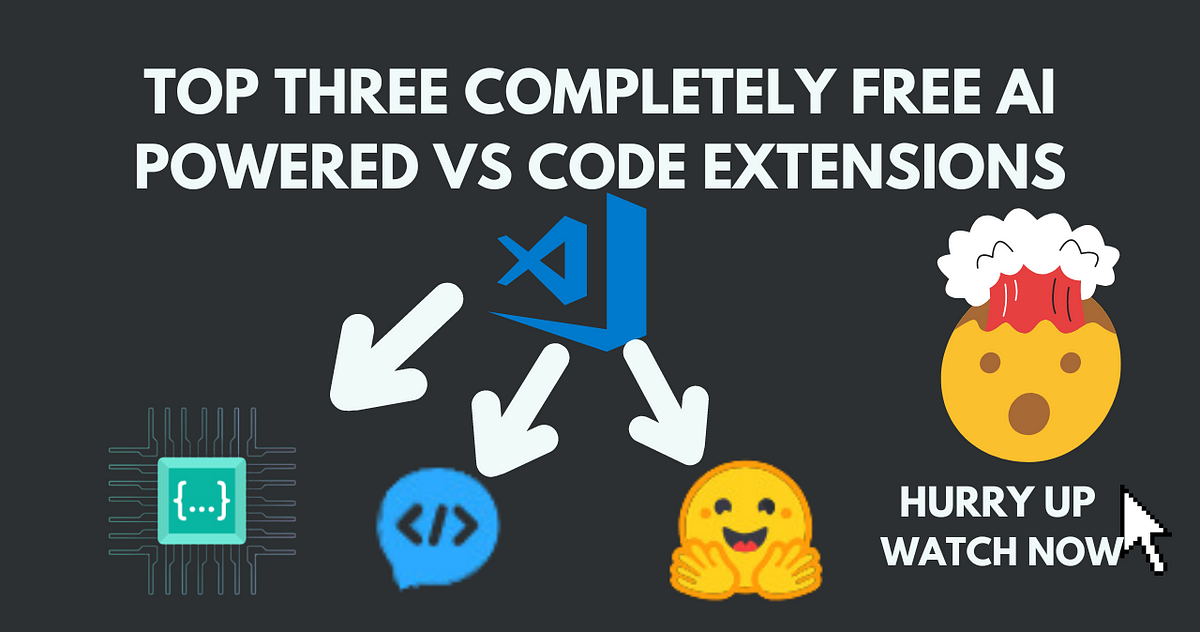 Top 3 Free AI-powered Coding Extensions in VS Code | Medium
