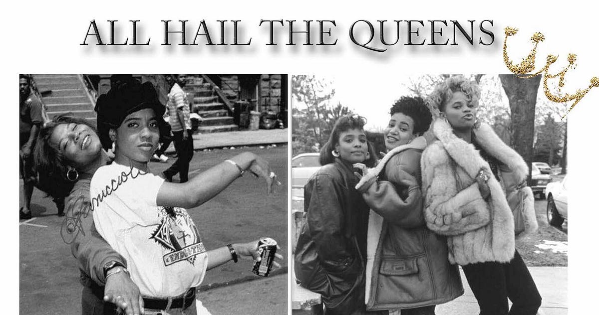 ALL HAIL THE QUEENS. Queen Latifah, MC Lyte and Salt n’ Pepa by Naima