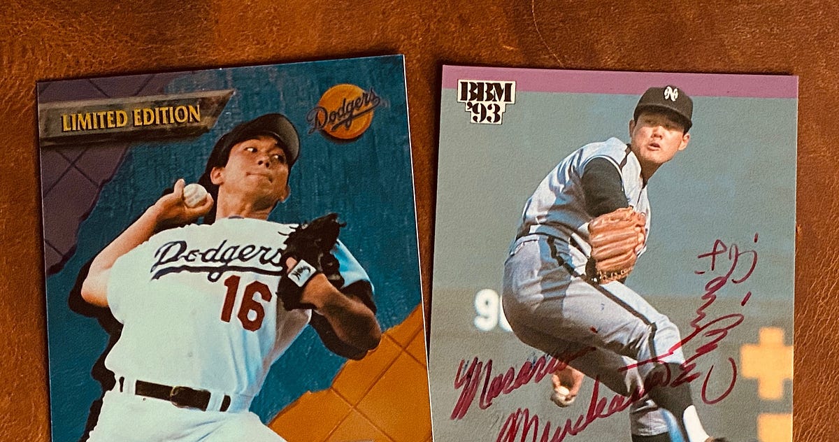 OTD: Nomo's MLB debut. On this day 25 years ago, Hideo Nomo