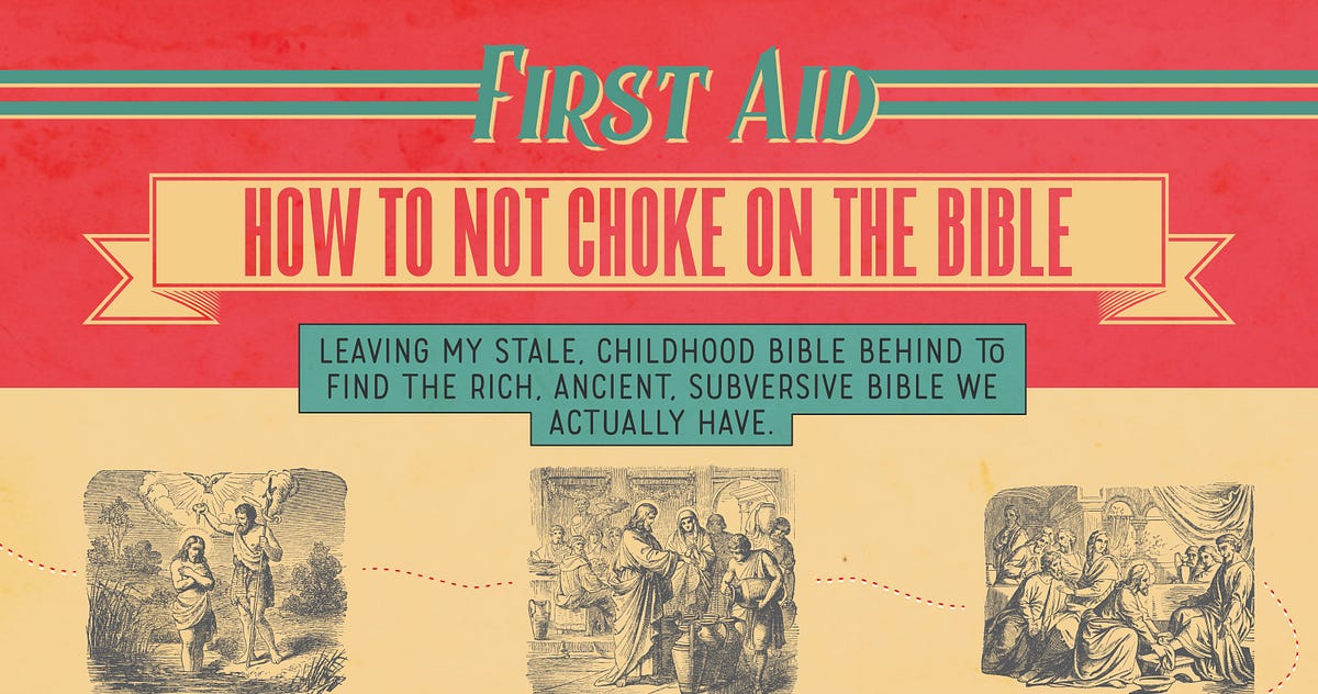 How to Not Choke on the Bible. I was raised to blindly accept… by Logan Rowland Human Parts