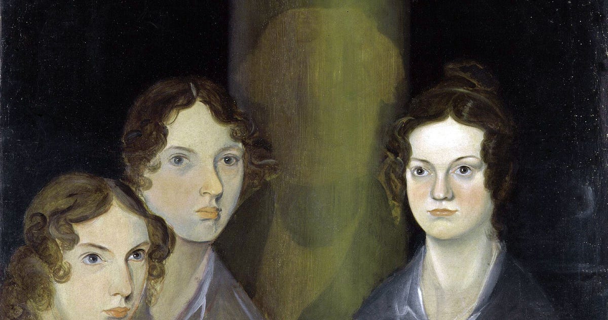 Bronte sisters painting shows ghost of Branwell The Daily Cuppa