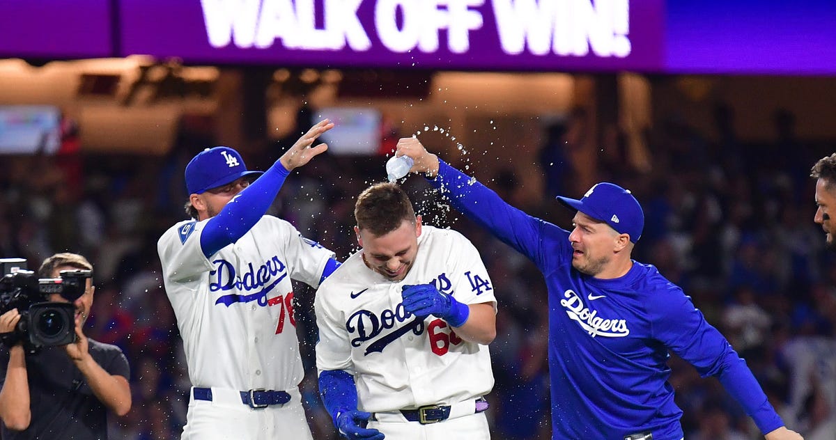 Dalton Rushing makes it two walk-off hits this season