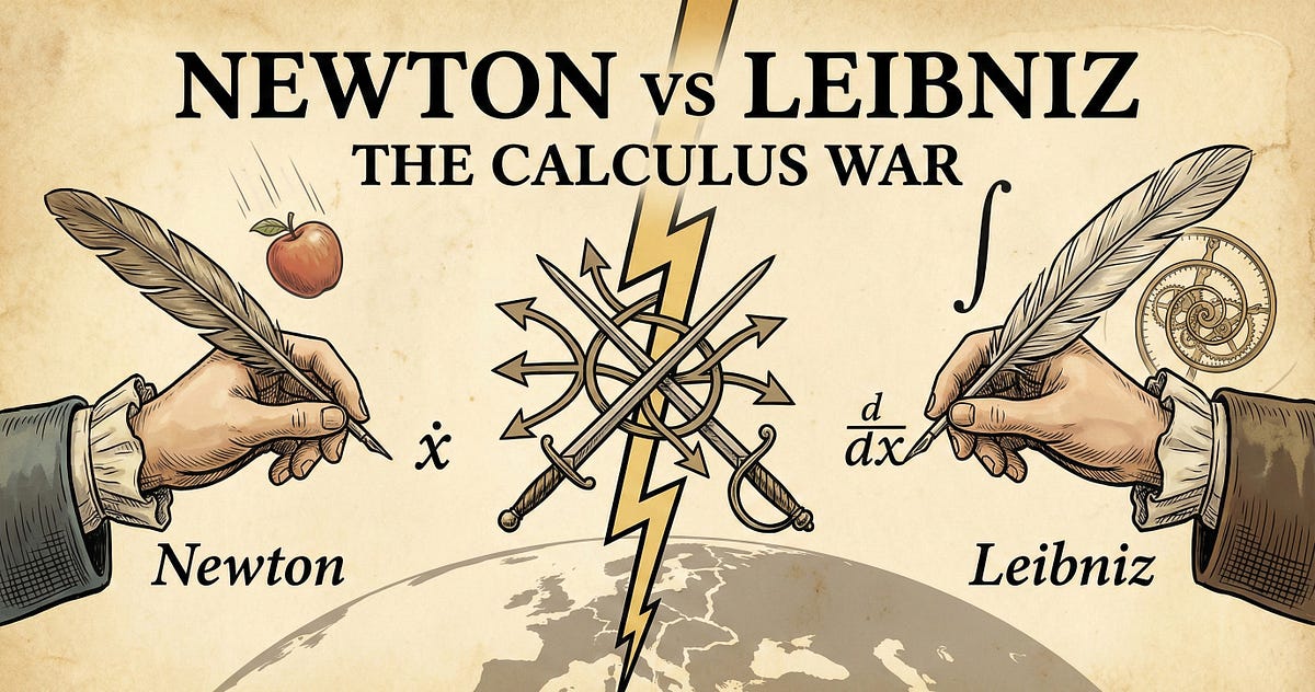 Newton vs Leibniz: The Calculus War Explained | Medium