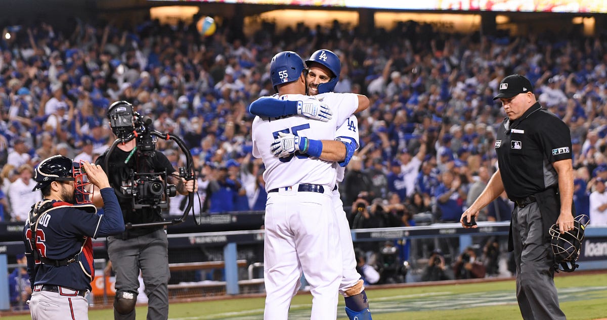 CT3 takes on new meaning: Taylor's three homers help save Dodgers' season, by Cary Osborne
