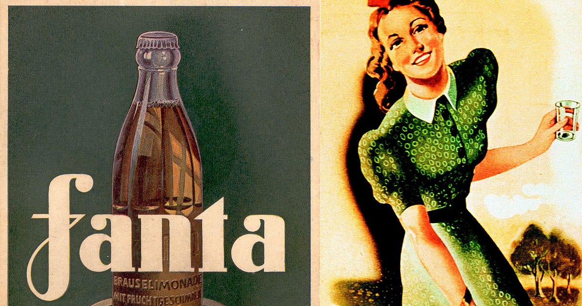 Wwii Nazi Vintage Porn - Coca-Cola collaborated with the Nazis in the 1930s, and Fanta is the proof  | by New Visions | Timeline
