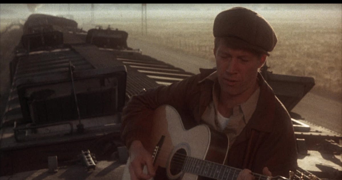 BOUND FOR GLORY (1976) — Hop a Train with Woody Guthrie | by