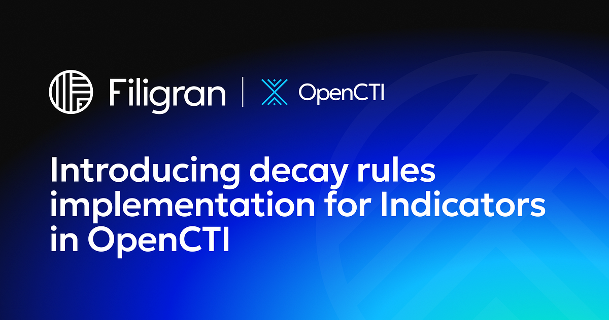 Introducing decay rules implementation for Indicators in OpenCTI