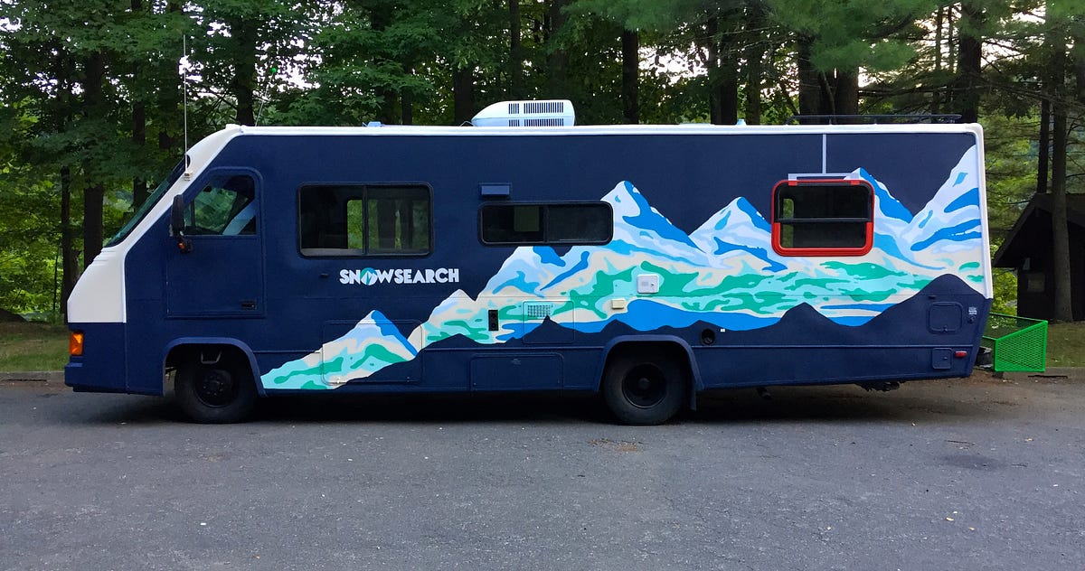 Painting new purpose into an old school RV | by SnowSearch | Future ...