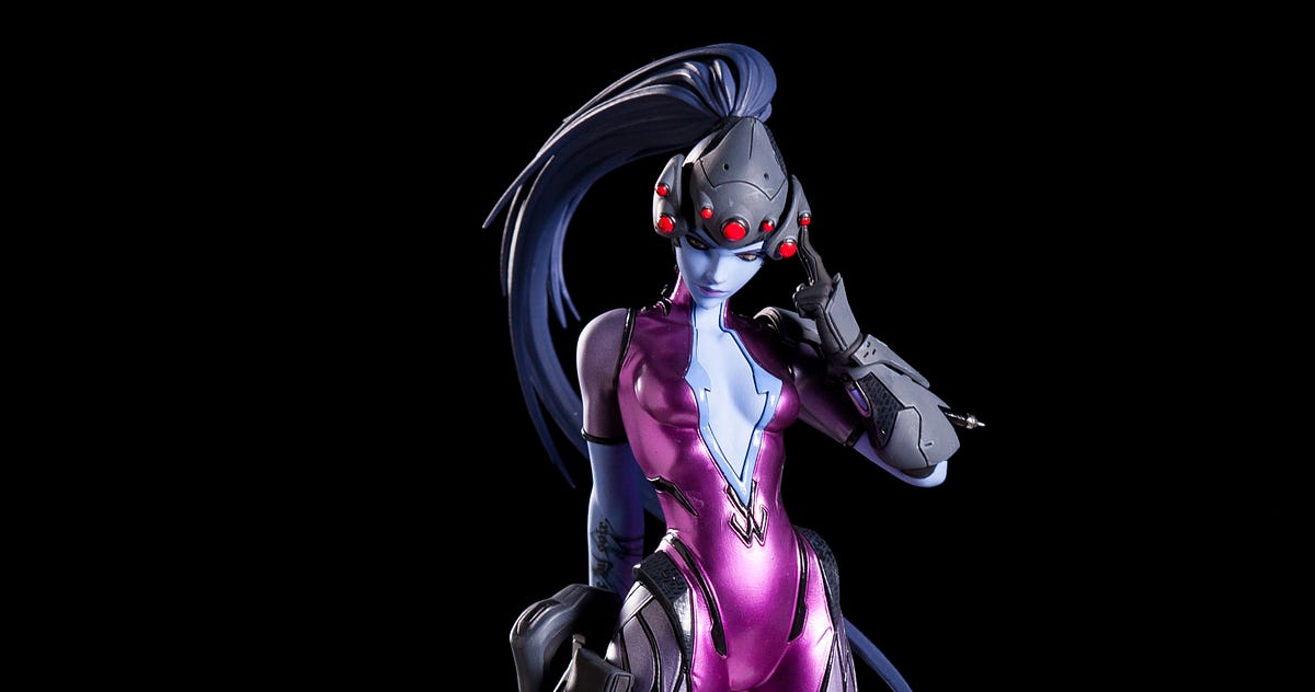 Overwatch Widowmaker Statue オーバーウォッチ Overwatch Widowmaker Statue Blizzard Official Complete w