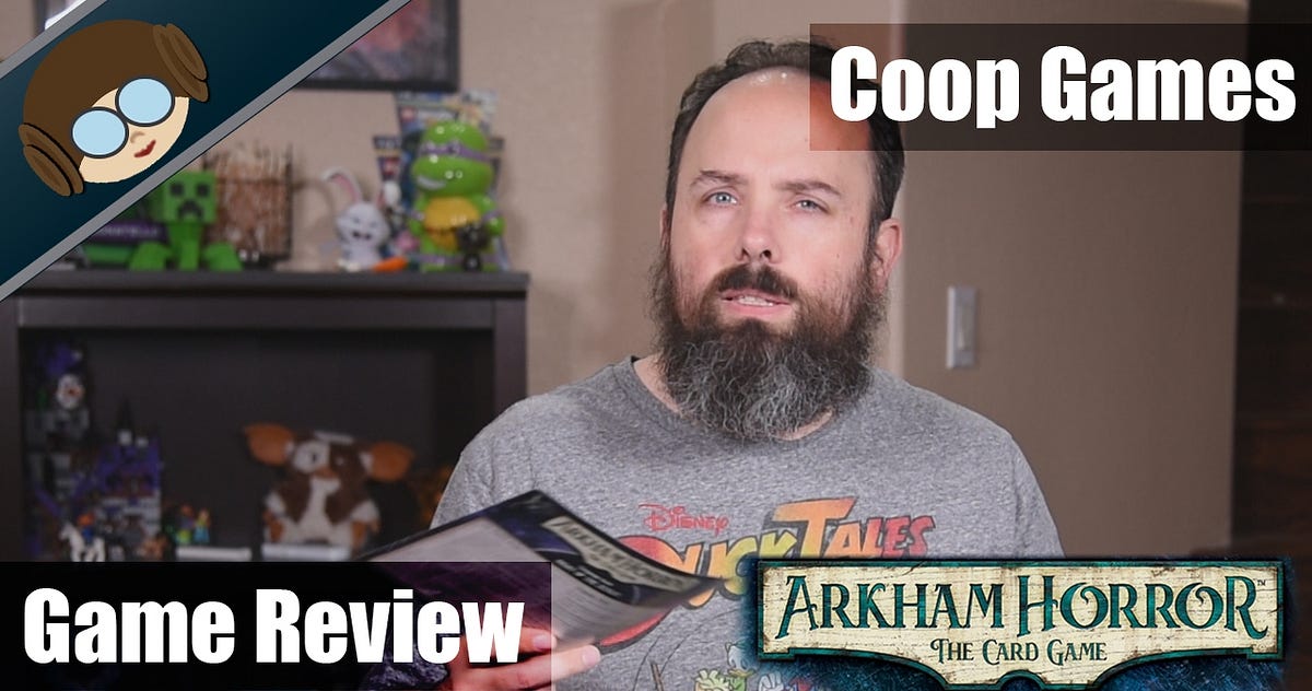 Staring Cthulhu in the Eye  An Arkham Horror the LCG Game Review | by  Richard Mathis | Dork Side Cookies | Medium