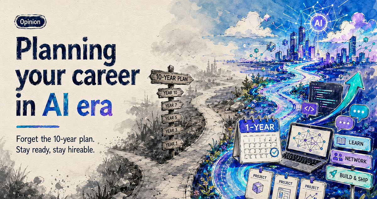 Planning your career in AI era