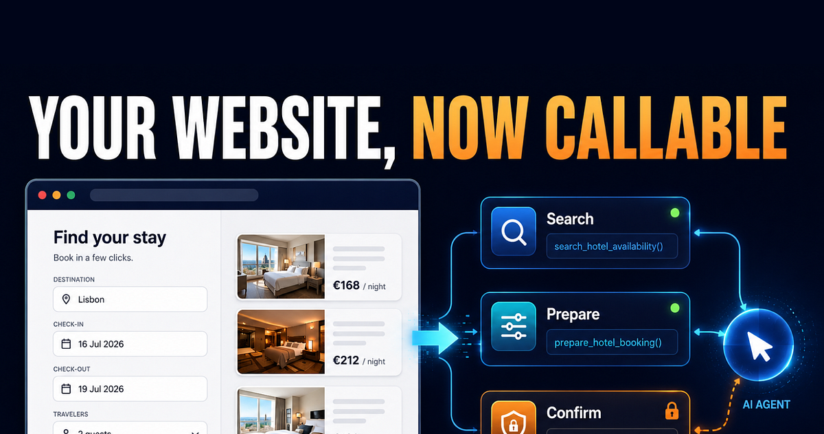 How to Make Your Website Usable by AI Agents with WebMCP