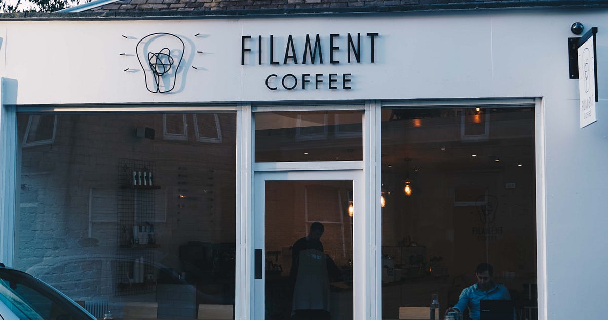 Behind the shopfront: Filament Coffee | by Tom Harries | vocal | Medium