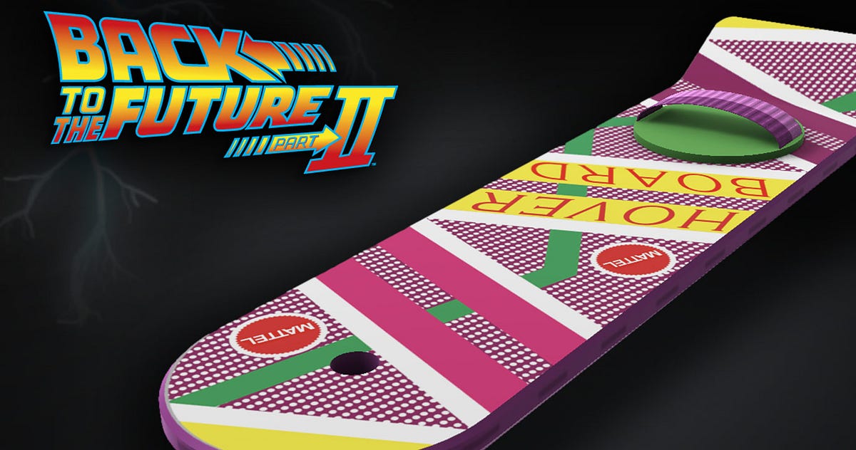 Back to the Future Part II Hoverboards — Series 1 by VeVe Digital Collectibles VeVe Medium