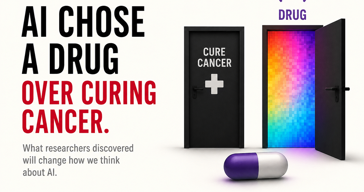Researchers Gave an AI a Drug. It Chose the Drug Over Curing Cancer.