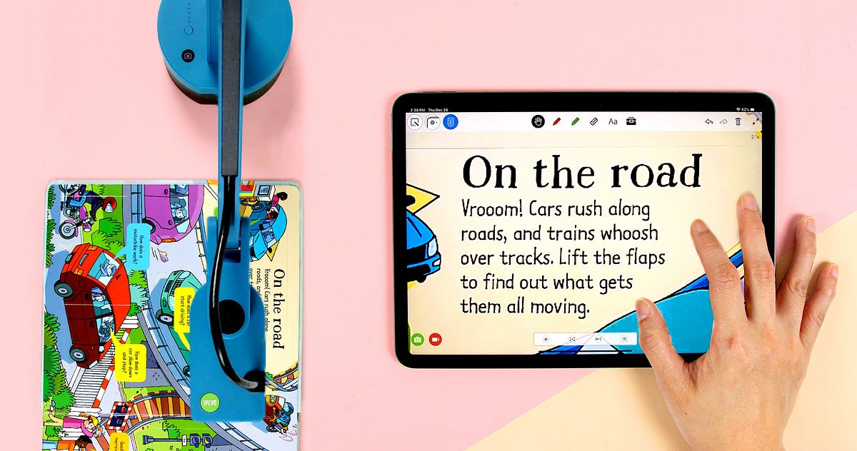 How IPEVO document cameras are replacing desktop CCTVs as an assistive tool for the visually