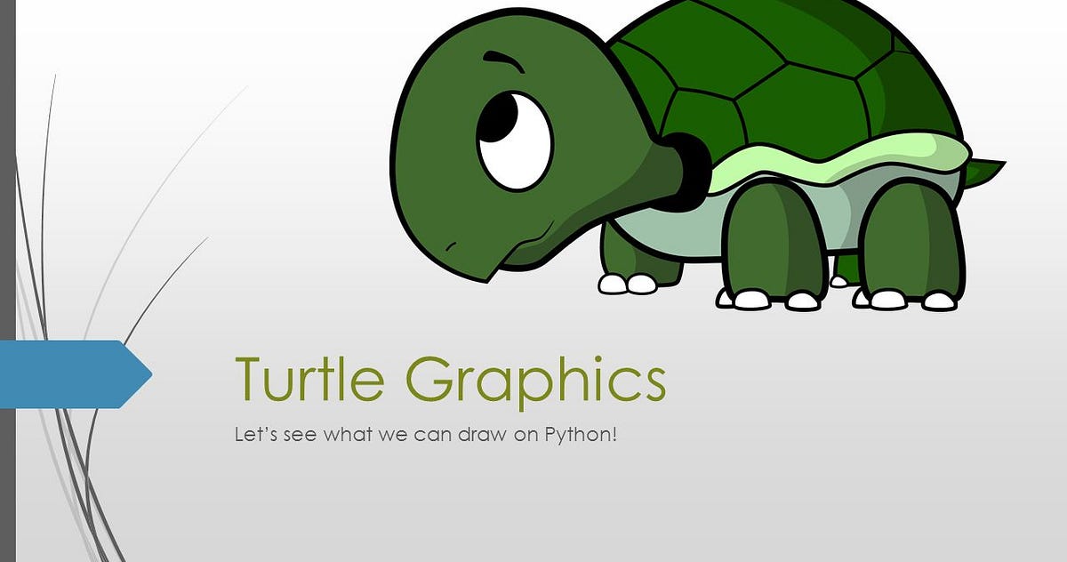 ‘HelloWorld’ with Turtle Graphics in Python | by Tharani Dayadhi ...