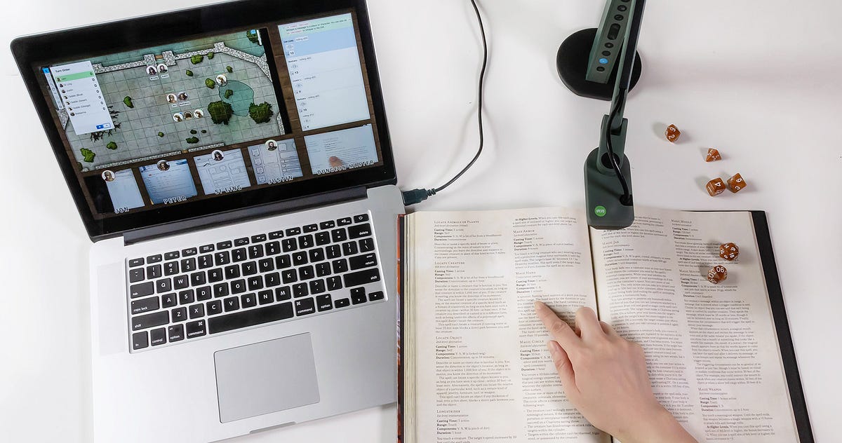 Playing tabletop games remotely using IPEVO document cameras by IPEVO
