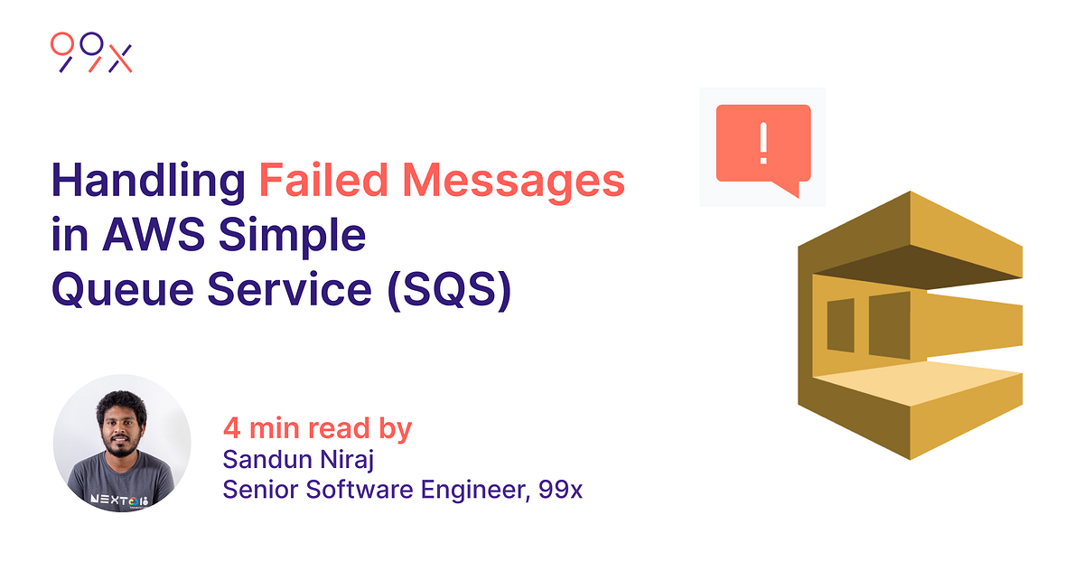 Handling Failed Messages in AWS Simple Queue Service (SQS) by Sandun