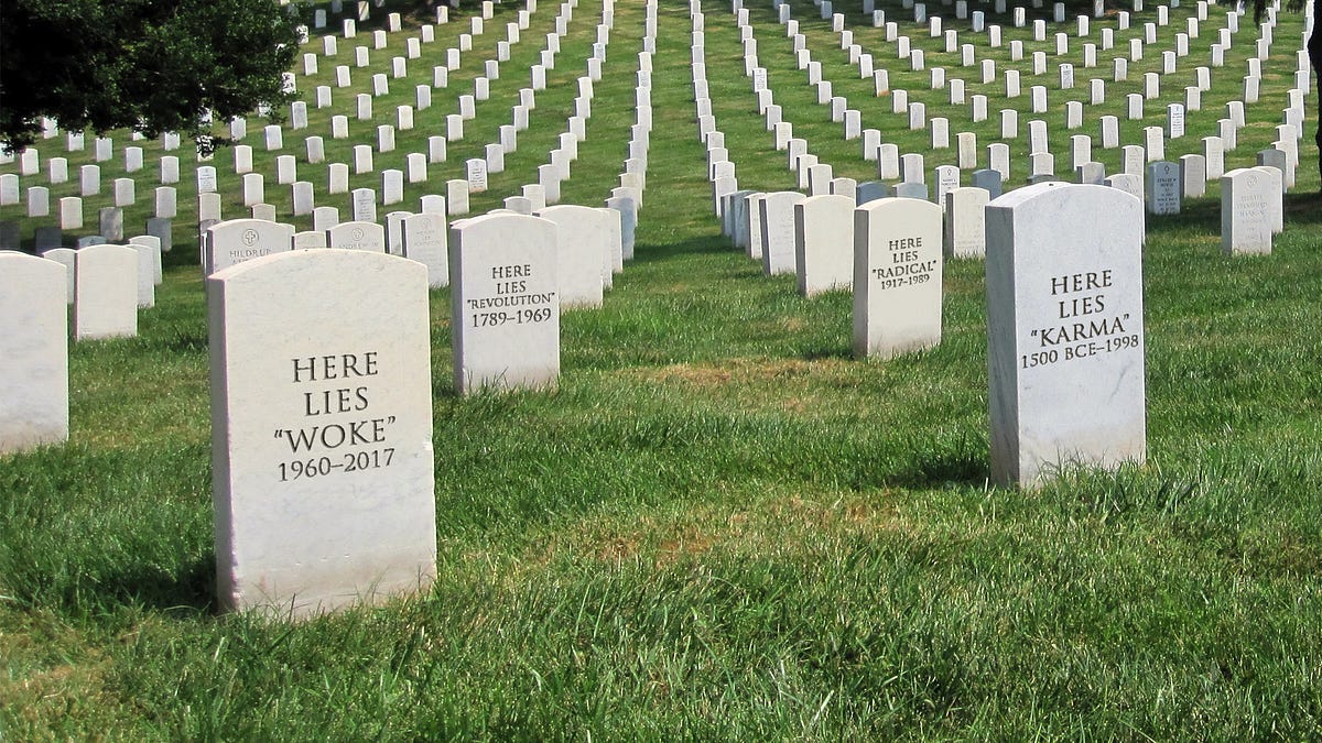 Image of: RIP “Woke”