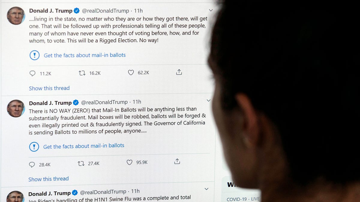 How COVID-19 pushed Twitter to fact-check Trump's tweets – POLITICO