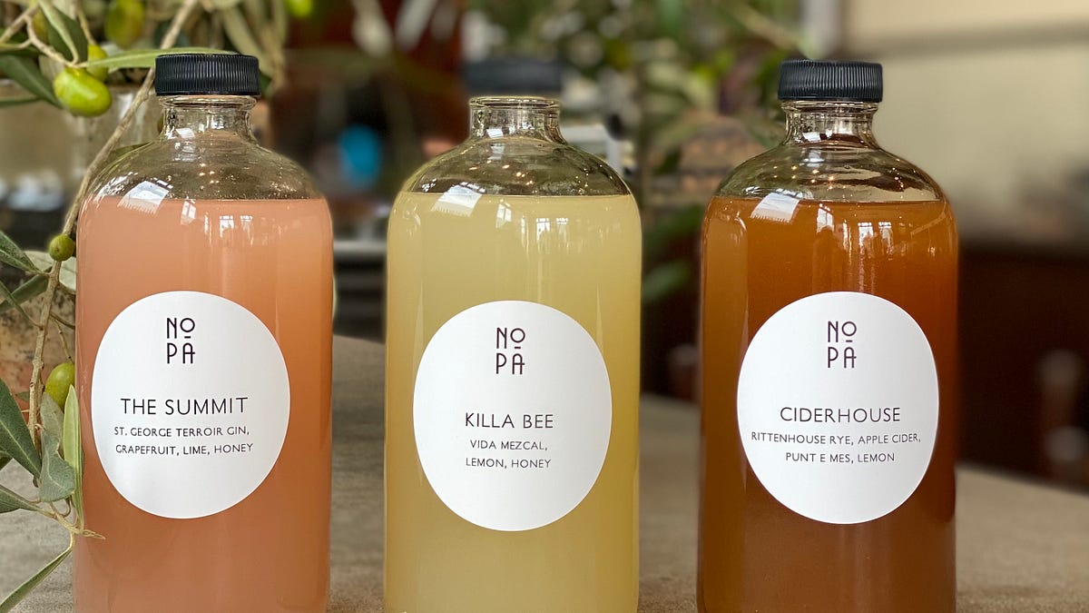 Image of: The Best To-Go Cocktails in San Francisco Are From Nopa