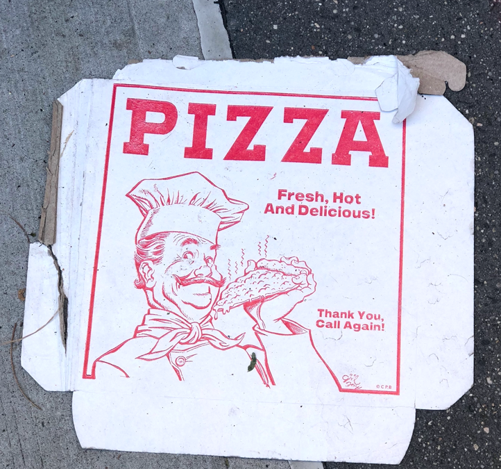 Ode to a Pizza Box. All is not lost, my friends